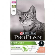Сухой корм для стерилизованных кошек Pro Plan Sterilised, с лососем, 400 г