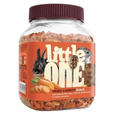 Лакомство для кроликов, грызунов Little One Snack Dried carrot, сушеная морковь, 200 г