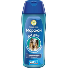 Шампунь для длинношерстных собак АВЗ Морской, с кондиционером и хитозаном, 270 мл