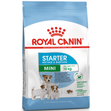 Сухой корм для щенков Royal Canin Mini Starter для ухода за ротовой полостью, при чувствительном пищеварении (для мелких пород), 3 кг