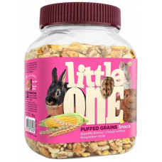 Лакомство для кроликов, грызунов Little One Snack Puffed grains, воздушные зерна, 100 г
