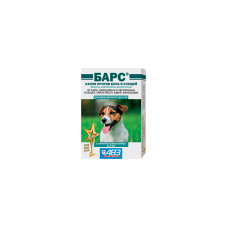 Барс (АВЗ) капли от блох и клещей инсектоакарицидные для собак и щенков от 2 до 10 кг