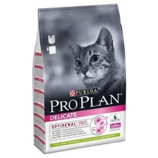Сухой корм для кошек Pro Plan Delicate OPTIRenal при проблемах с почками, с ягненком, 3 кг
