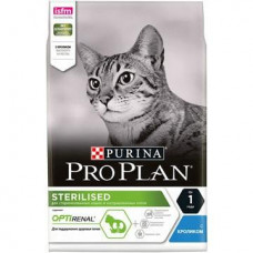 Сухой корм для взрослых стерилизованных кошек и кастрированных котов PRO PLAN® STERILISED, с кроликом