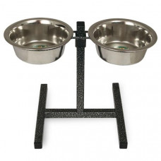  Комплект стойки с мисками 2*0,80л