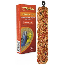 Лакомство для мелких и средних попугаев Triol Standard, с кунжутом, 80 г