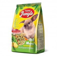 Корм для молодых кроликов Экопром Happy Jungle J112, 400 г