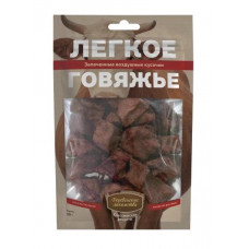Лакомство для собак Деревенские лакомства, легкое говяжье, 50 г