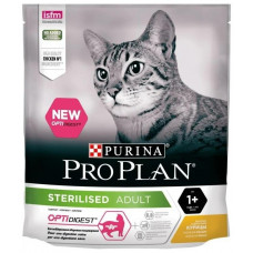 Сухой корм PRO PLAN® STERILISED для стерилизованных кошек Pro Plan Sterilised, с курицей, 400 г