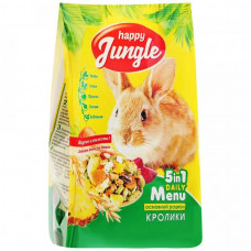 Корм для кроликов Happy Jungle, 400 г
