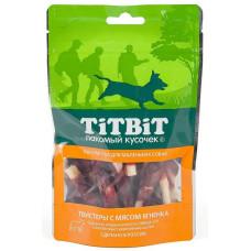 Твистеры Titbit, с мясом ягненка, для маленьких собак, 50 г