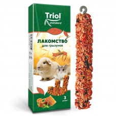Лакомство Triol Standard для грызунов с мёдом (уп. 3 шт), 80г