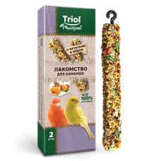 Лакомство для канареек Triol Original, с фруктами и мёдом (уп. 2шт.), 55 г