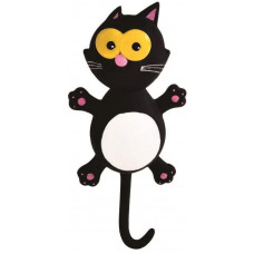 Игрушка для собак Homepet Кот с пищалкой, латекс, 24х11х6 см