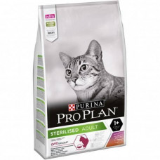 Сухой корм для взрослых стерилизованных кошек и кастрированных котов Pro Plan Sterilised OPTIRENAL, с высоким содержанием утки и c печенью
