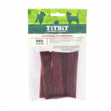 Карбонад Titbit для собак, из баранины, золотая коллекция, 70 г
