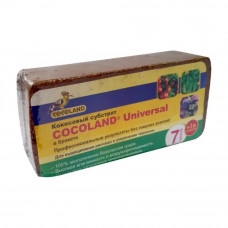 Субстрат кокосовый Cocoland Universal, в брикете, 7 литров
