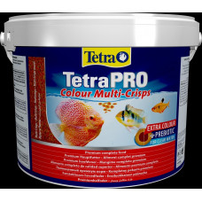 Корм-чипсы для всех декоративных рыб TetraPRO Colour Multi-Crisps, для улучшения окраса, 12 г (Германия)