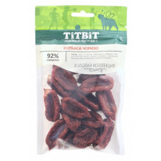 Колбаса Titbit Чоризо, для собак, золотая коллекция, 80 г