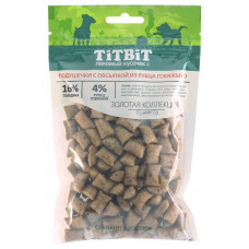 Лакомство для собак Titbit Подушечки, с обсыпкой из говяжьего рубца, золотая коллекция, 80 г