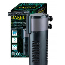 Фильтр для аквариума Barbus БИО-БОКС, с наполнителем, аэратором и флейтой, 200 л/ч, 5 ватт 