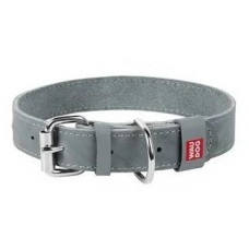 WAU DOG Classic кожа металлическая пряжка 20 мм 38-49 см серый