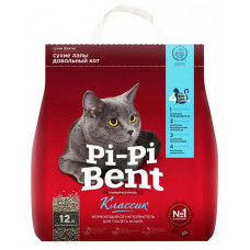 Комкующийся наполнитель для кошачьих туалетов Pi-Pi Bent Нежный Прованс, 5 кг