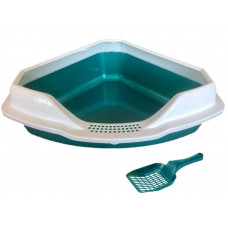 Туалет угловой 