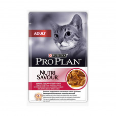 Влажный корм Pro Plan® Adult для взрослых кошек, утка в соусе, пауч, 85 г