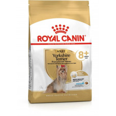 Корм сухой Royal Canin Yorkshire Terrier Adult 8+, для собак породы йоркширский терьер, от 8 лет, 1,5 кг