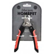 Когтерез секатор для кошек и собак Homepet Silver Series, 16,5 х 5,5 см, Черный