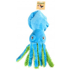 Игрушка для собак Homepet Seaside, осьминог с пищалкой, плюш, размер 43,5 см х 20 см
