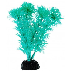 Пластиковое растение Barbus Plant 019/20 Кабомба, зелёный металлик, 10 см