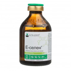 Раствор для инъекций Е-селен, для профилактики и лечения заболеваний, вызванных недостатком витамина Е и селена, 50 мл
