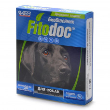 Репеллентный биоошейник от блох и клещей для средних собак АВЗ Fitodoc, 50 см