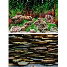 Фон аквариумный двухсторонний Barbus Background 062, 60 см*15 м