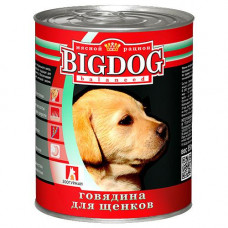 Консервы ЗООГУРМАН BIG DOG для щенков с говядиной