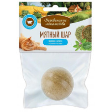 Игрушка для кошек мятный шар Родные корма, лимонник + мелисса, 22 г