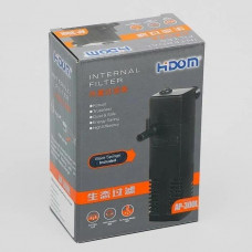 Внутр.фильтр Hidom AP-650 L, 5 W., 400 л/ч, до 80 литров, с регулятором, дождиком и аэратором