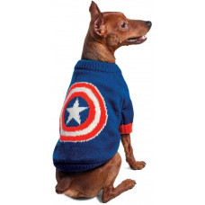 Свитер для собак Triol-Disney Marvel Капитан Америка, размер S, 25 см
