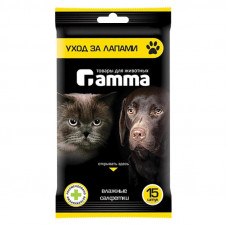 Влажные салфетки Gamma 