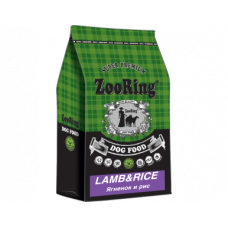 Сухой корм ZOORING ADULT DOG LAMB & RICE гипоаллергенный для взрослых собак средних и крупных пород с ягненком и рисом