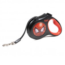Поводок-рулетка для собак Triol Marvel Человек-паук M, 5 м до 20 кг, лента