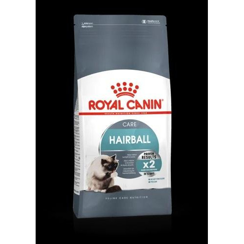 Сухой полнорационный корм для взрослых кошек Royal Canin Hairball Care, для  профилактики образования волосяных комочков, 2 кг