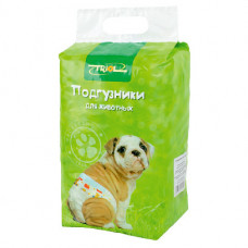 Подгузник для собак M, вес собаки 7-15кг (уп.12шт.) (Triol)