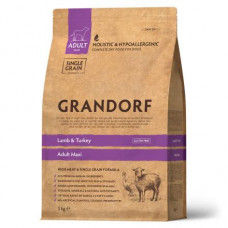 Grandorf сухой корм для собак крупных пород, с ягненком и индейкой
