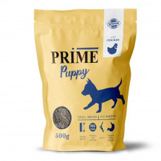 Сухой корм для щенков мелких пород 2-12 месяцев PRIME Puppy Small, с курицей, 500 г