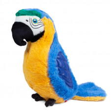 Игрушка для собак GiGwi 75478, серия TROPICANA SERIES, Попугай с пищалкой большой, 38 см