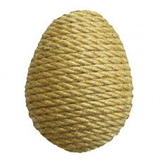 Когтеточка динамическая Petsiki яйцо большое с кошачьей мятой (песочный)