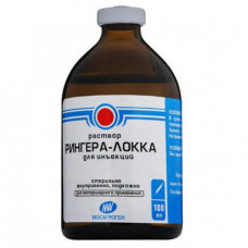 Раствор для животных Мосагроген Рингер-Локка 100мл